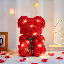 Cargar imagen en el visor de la galería, Peluche Premium con Flores Eternas | Regalo Romántico para Ella
